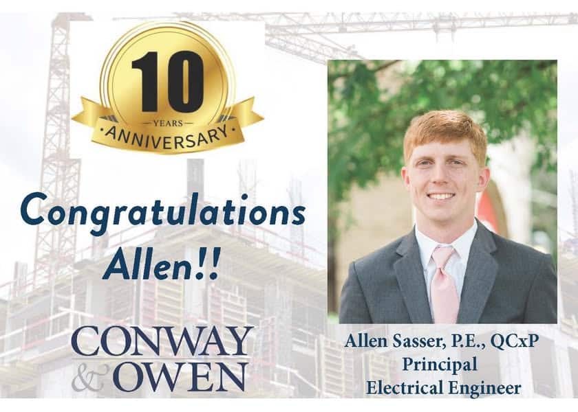 Allen Sasser - 10 Year